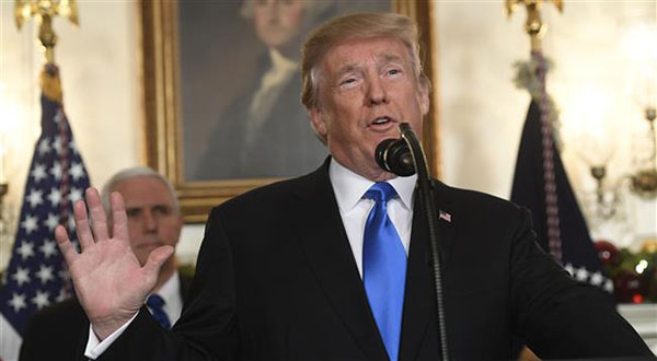 Trump Denies Embassy to be Moved to Occupied Al-Quds within A Year Trump Denies Embassy to be Moved to Occupied Al-Quds within A Year